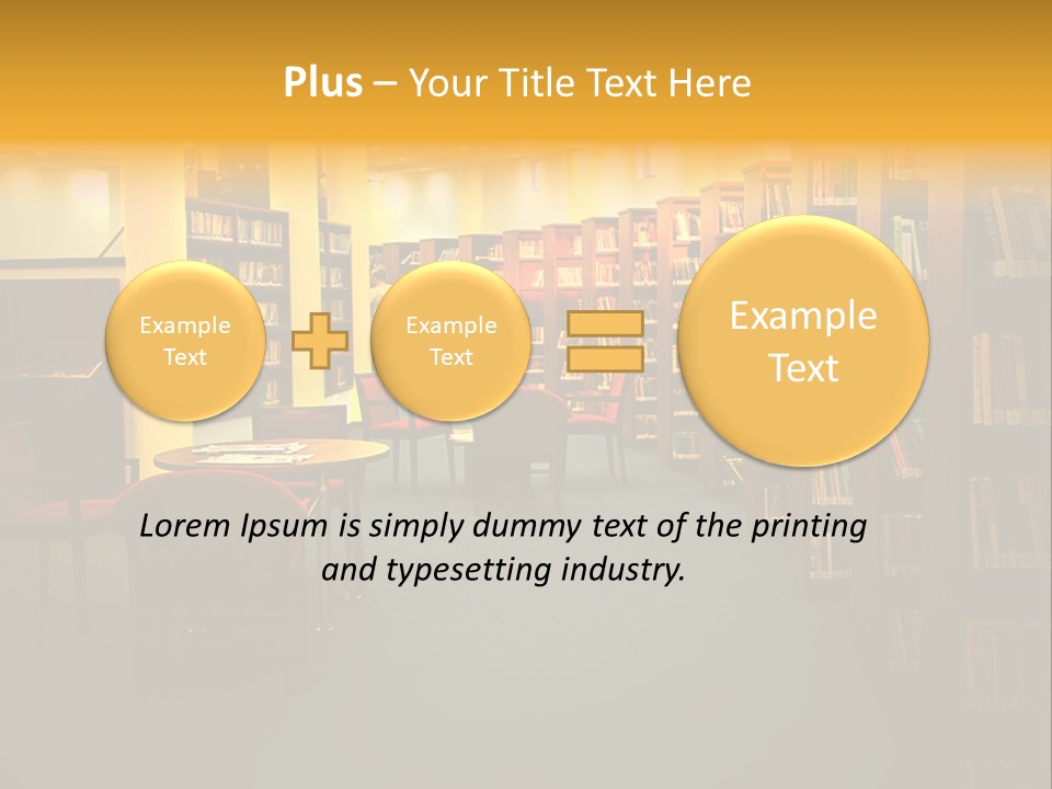 Modern Shelf Study PowerPoint Template