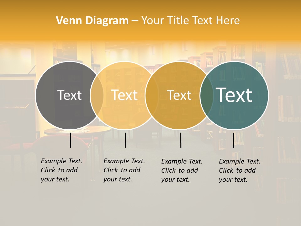 Modern Shelf Study PowerPoint Template