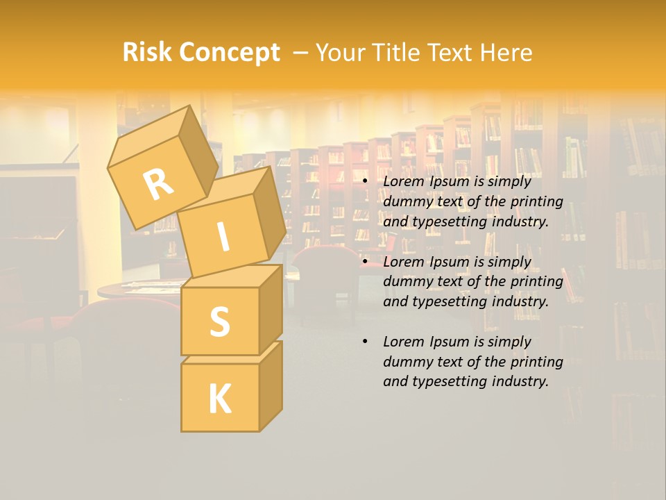 Modern Shelf Study PowerPoint Template