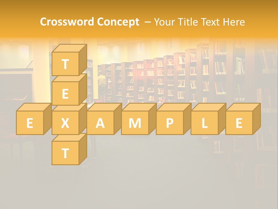 Modern Shelf Study PowerPoint Template