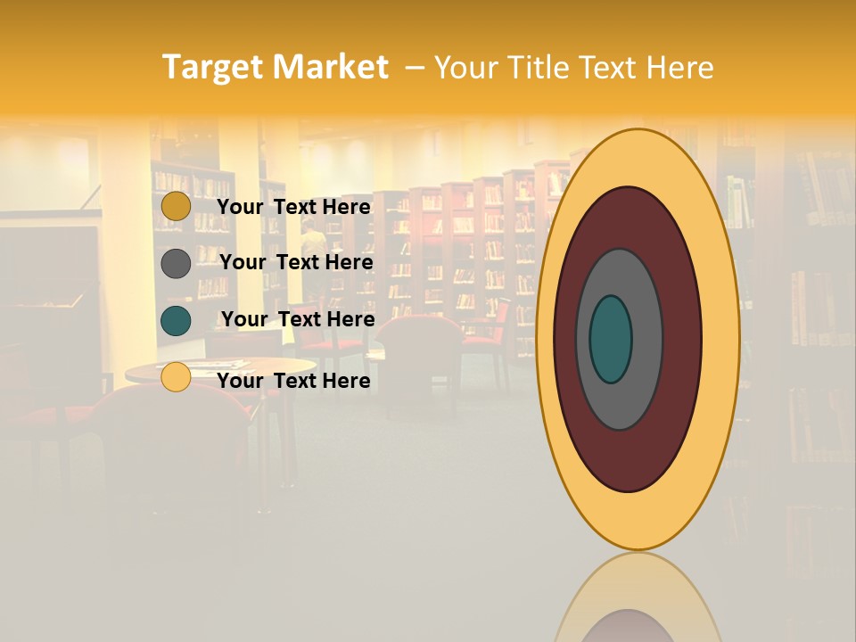 Modern Shelf Study PowerPoint Template