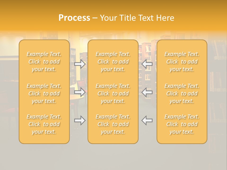 Modern Shelf Study PowerPoint Template