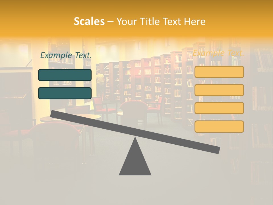 Modern Shelf Study PowerPoint Template