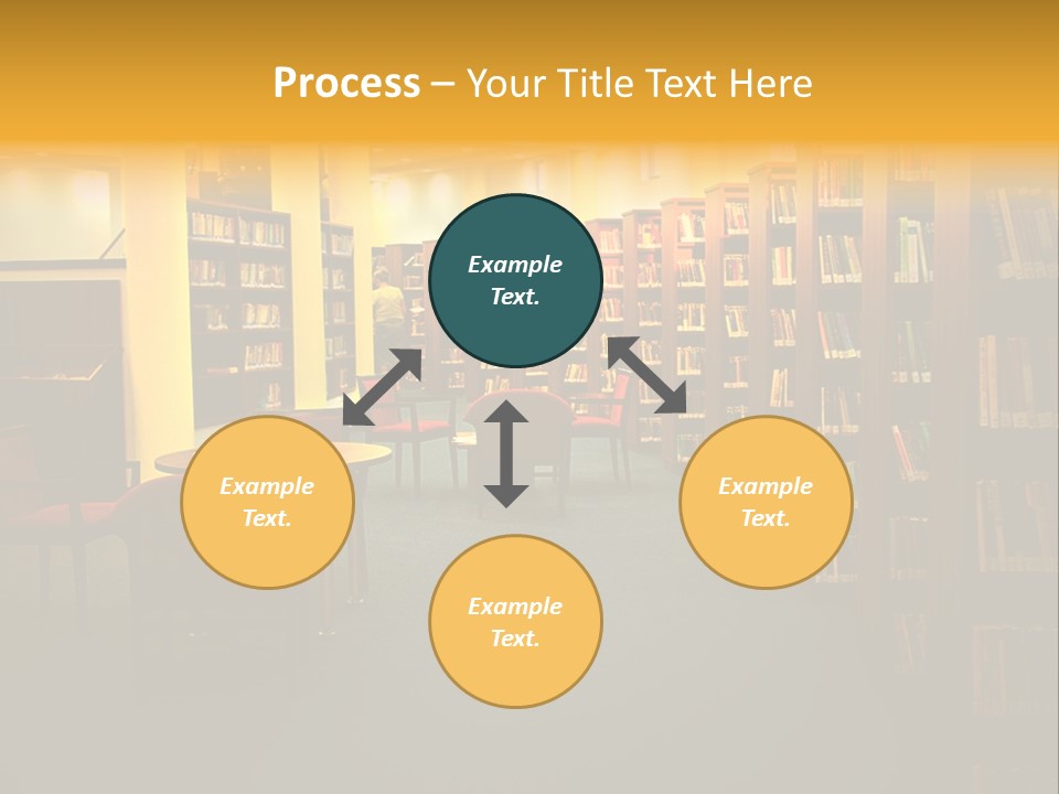 Modern Shelf Study PowerPoint Template