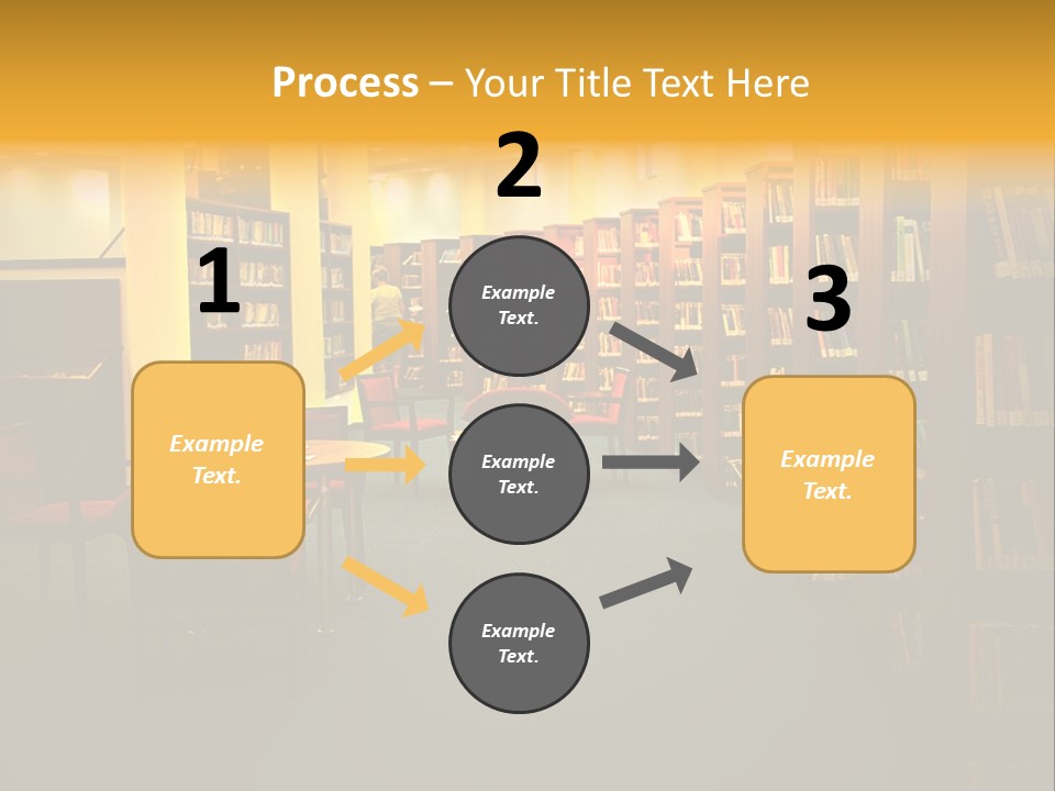Modern Shelf Study PowerPoint Template