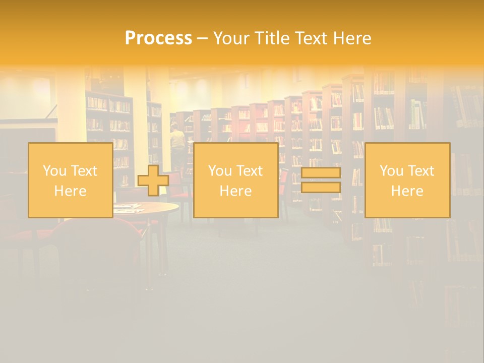 Modern Shelf Study PowerPoint Template