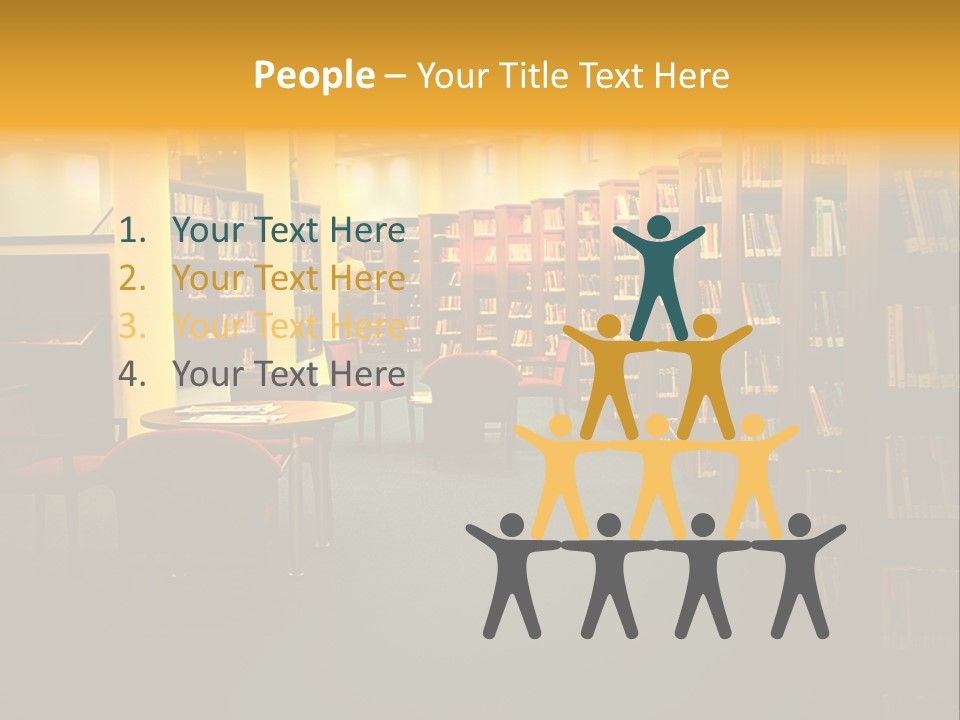 Modern Shelf Study PowerPoint Template