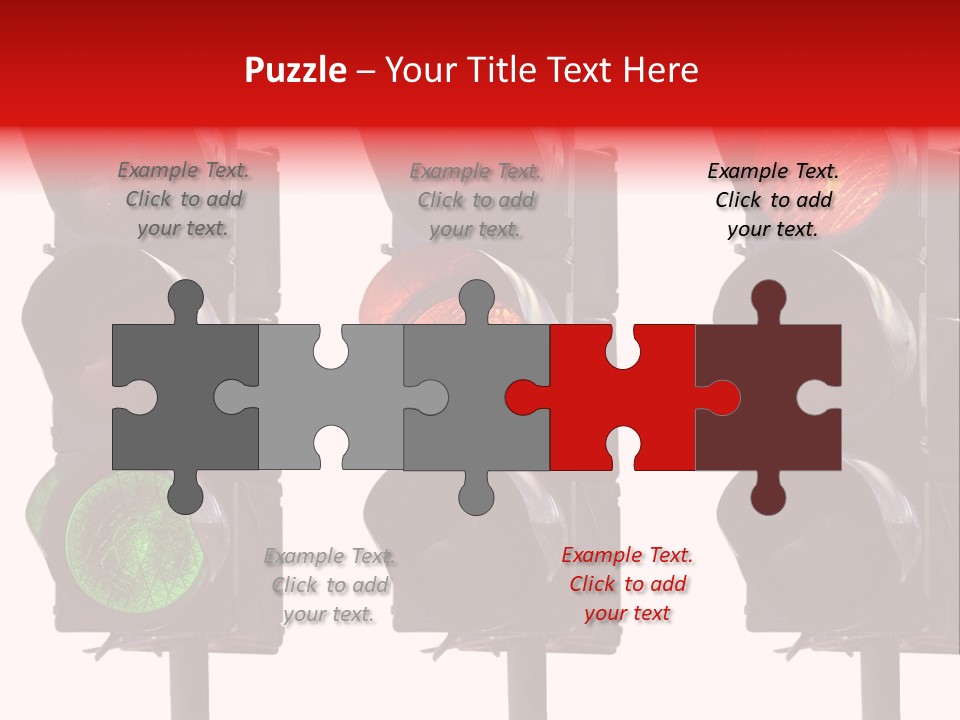 Yellow Green Light PowerPoint Template