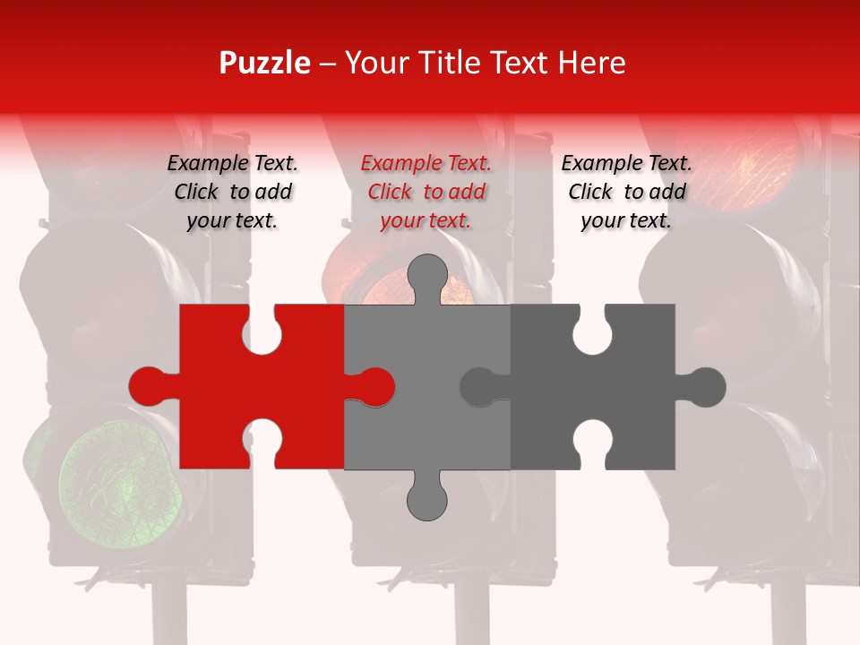 Yellow Green Light PowerPoint Template