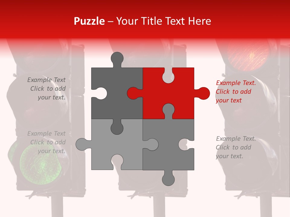 Yellow Green Light PowerPoint Template