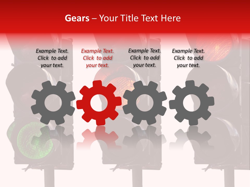 Yellow Green Light PowerPoint Template