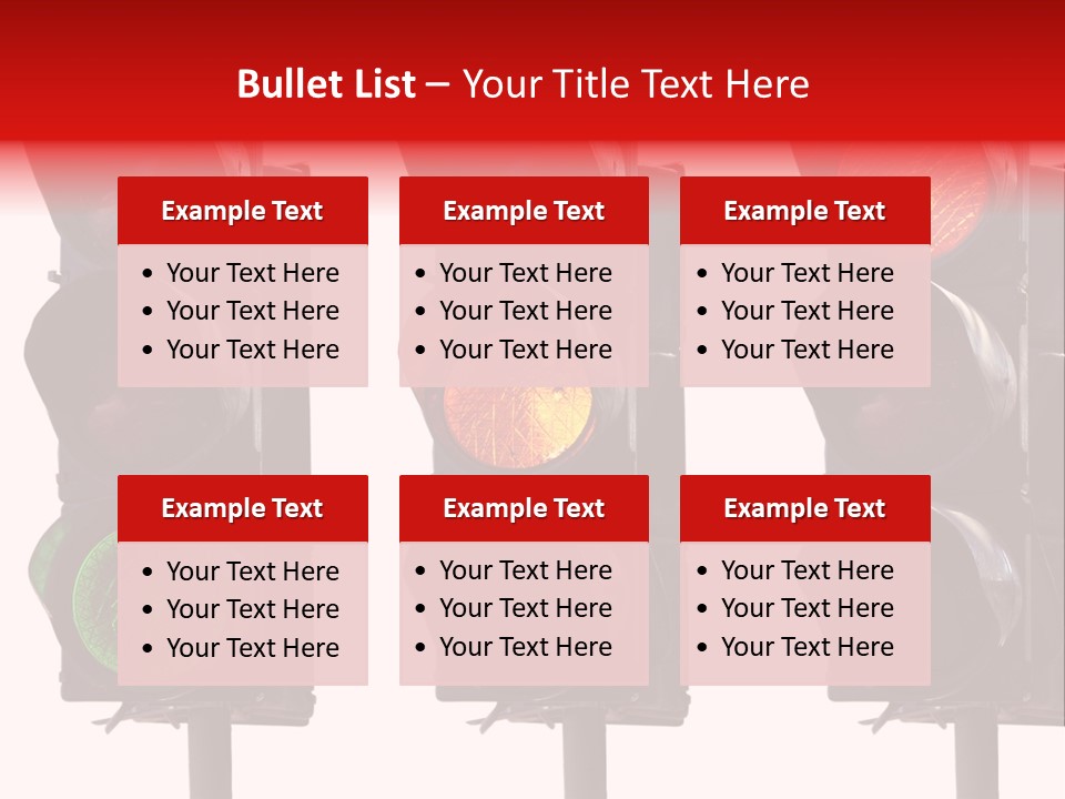 Yellow Green Light PowerPoint Template