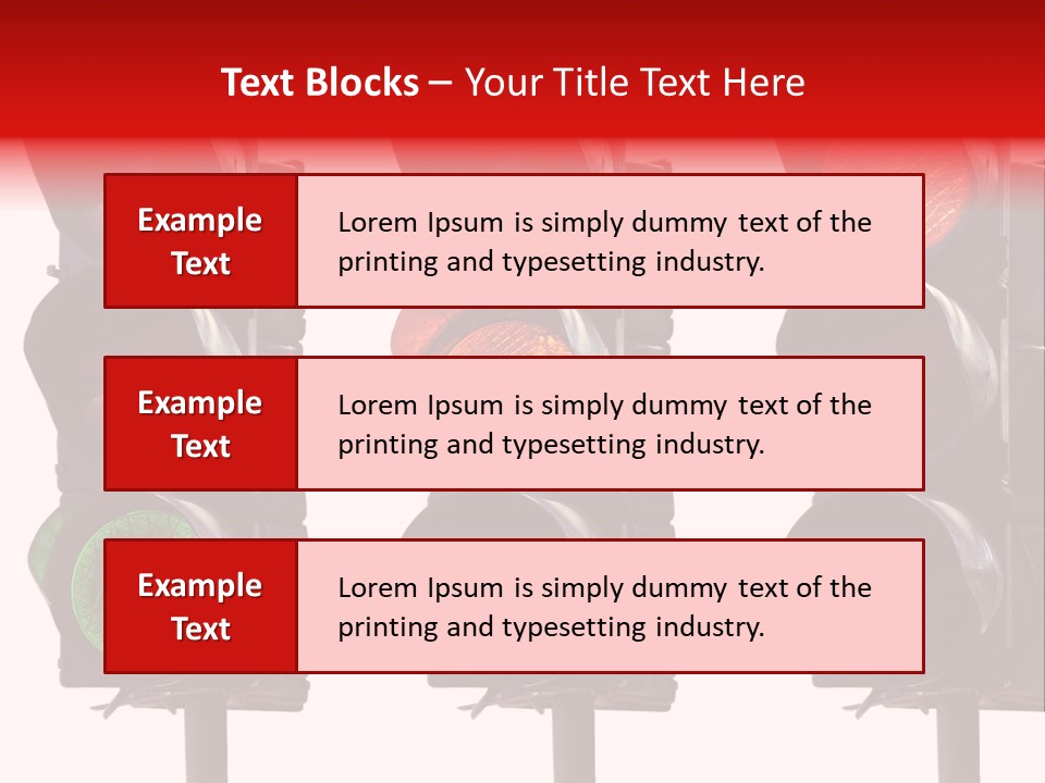 Yellow Green Light PowerPoint Template