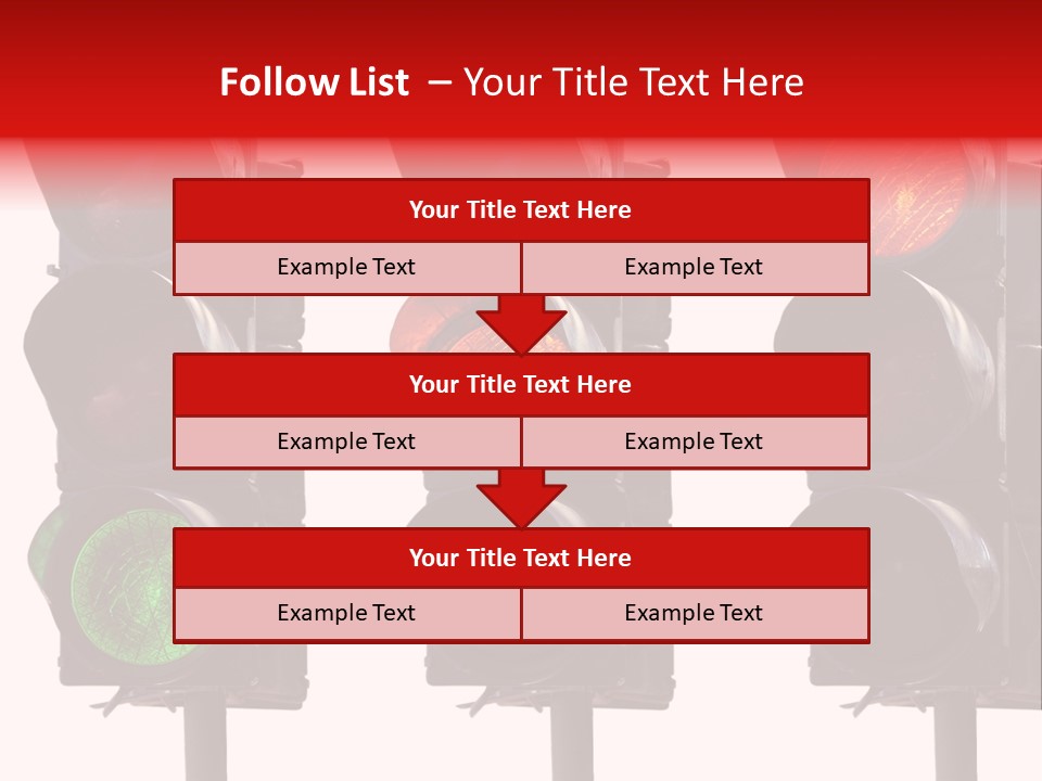Yellow Green Light PowerPoint Template