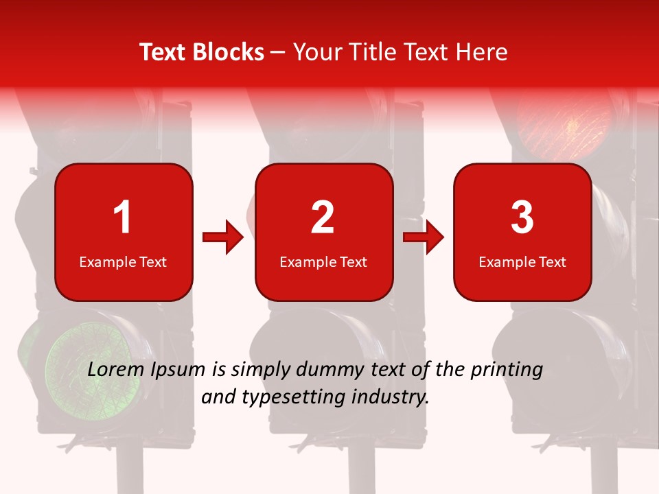 Yellow Green Light PowerPoint Template