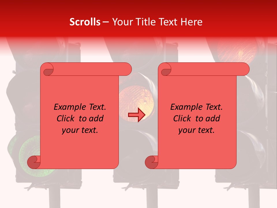Yellow Green Light PowerPoint Template