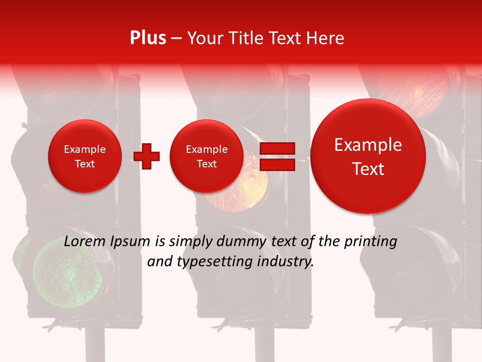 Yellow Green Light PowerPoint Template