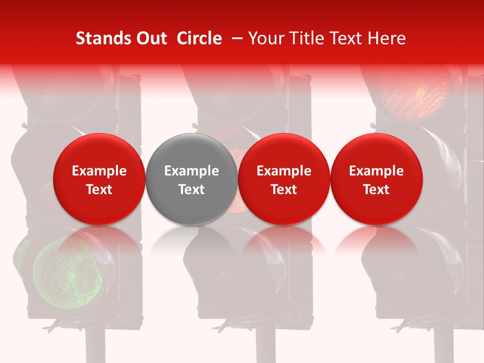 Yellow Green Light PowerPoint Template