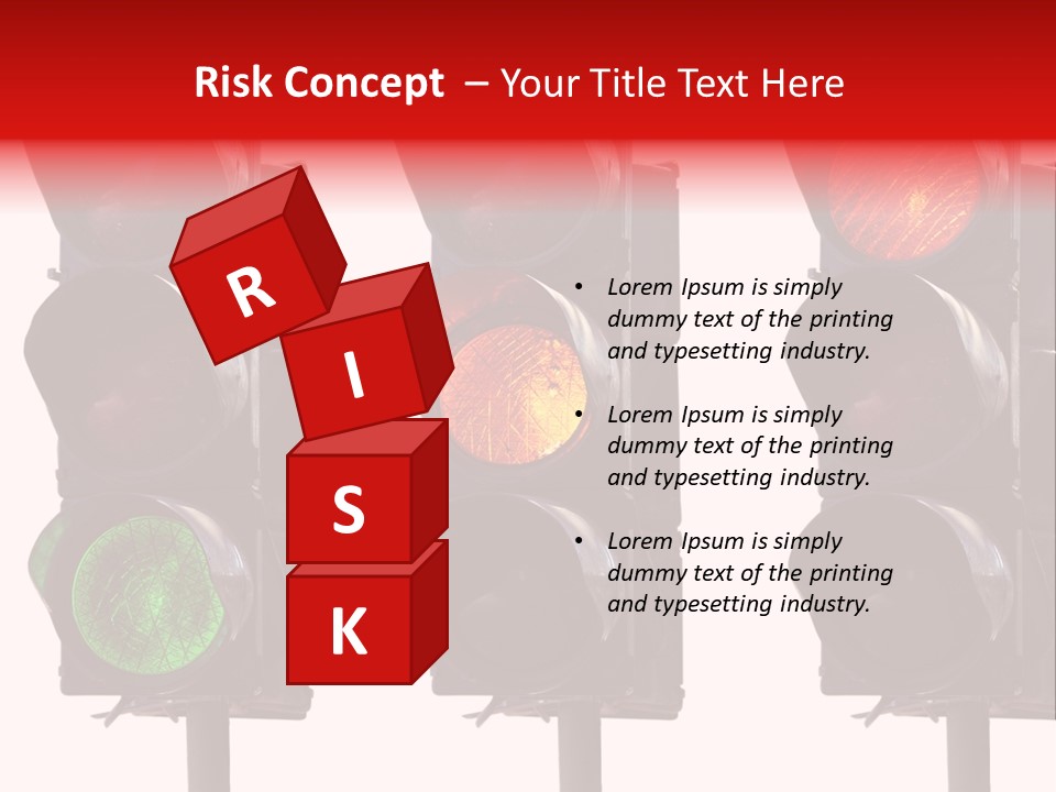 Yellow Green Light PowerPoint Template
