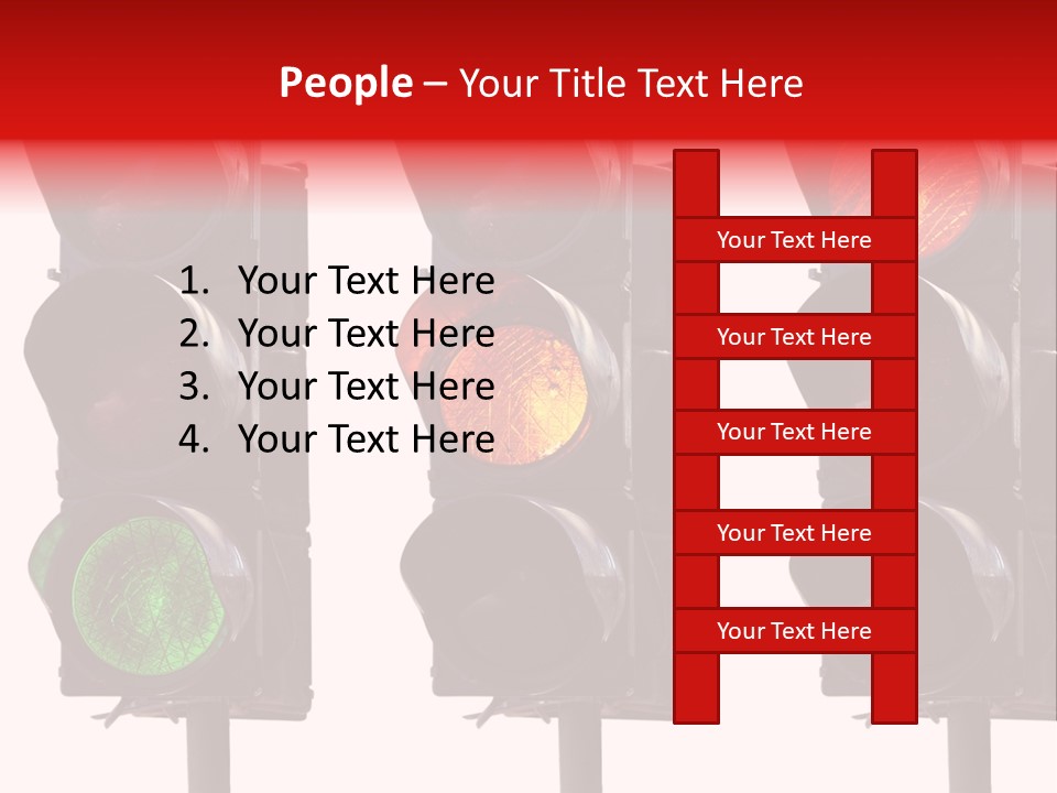 Yellow Green Light PowerPoint Template