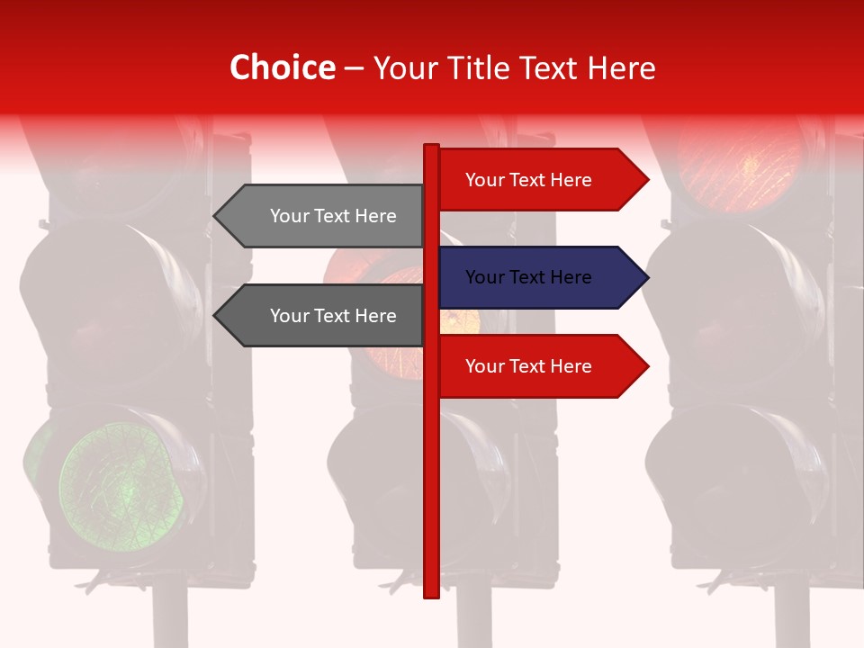 Yellow Green Light PowerPoint Template