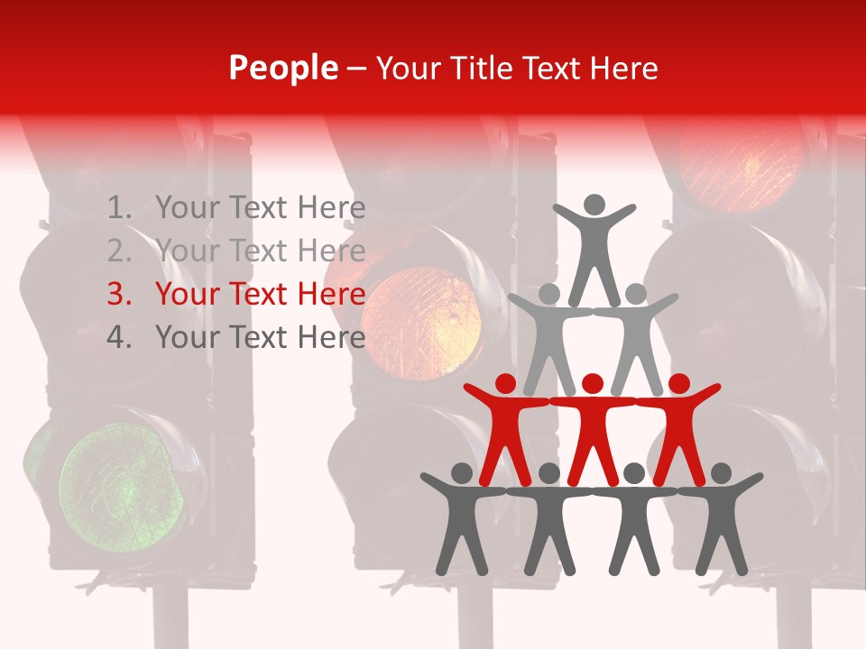 Yellow Green Light PowerPoint Template