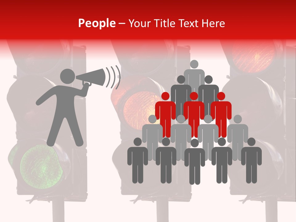 Yellow Green Light PowerPoint Template