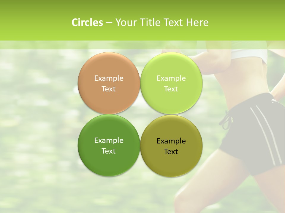 Hot Summer Person PowerPoint Template