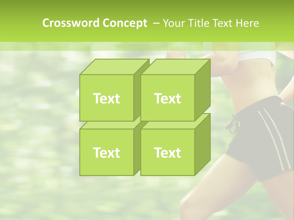 Hot Summer Person PowerPoint Template
