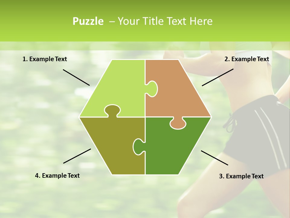 Hot Summer Person PowerPoint Template