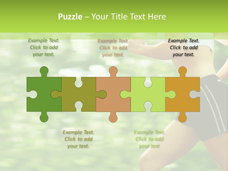 Hot Summer Person PowerPoint Template