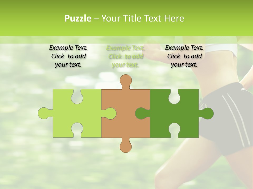 Hot Summer Person PowerPoint Template