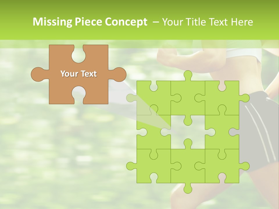 Hot Summer Person PowerPoint Template