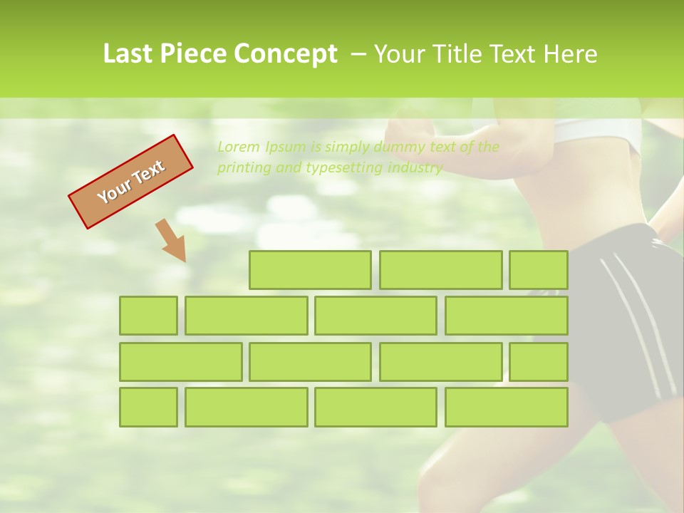 Hot Summer Person PowerPoint Template