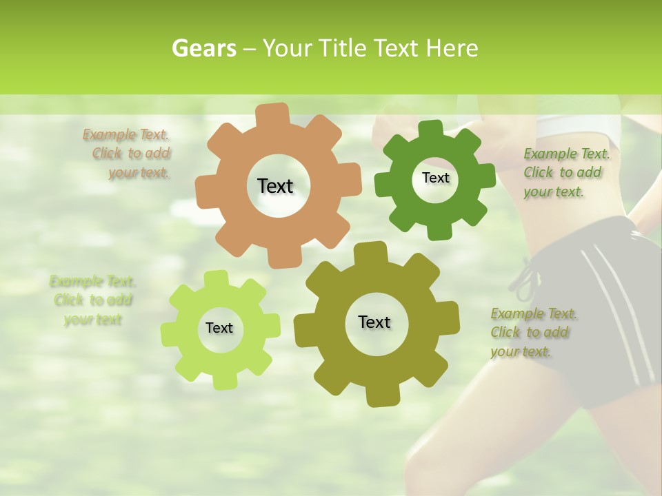 Hot Summer Person PowerPoint Template