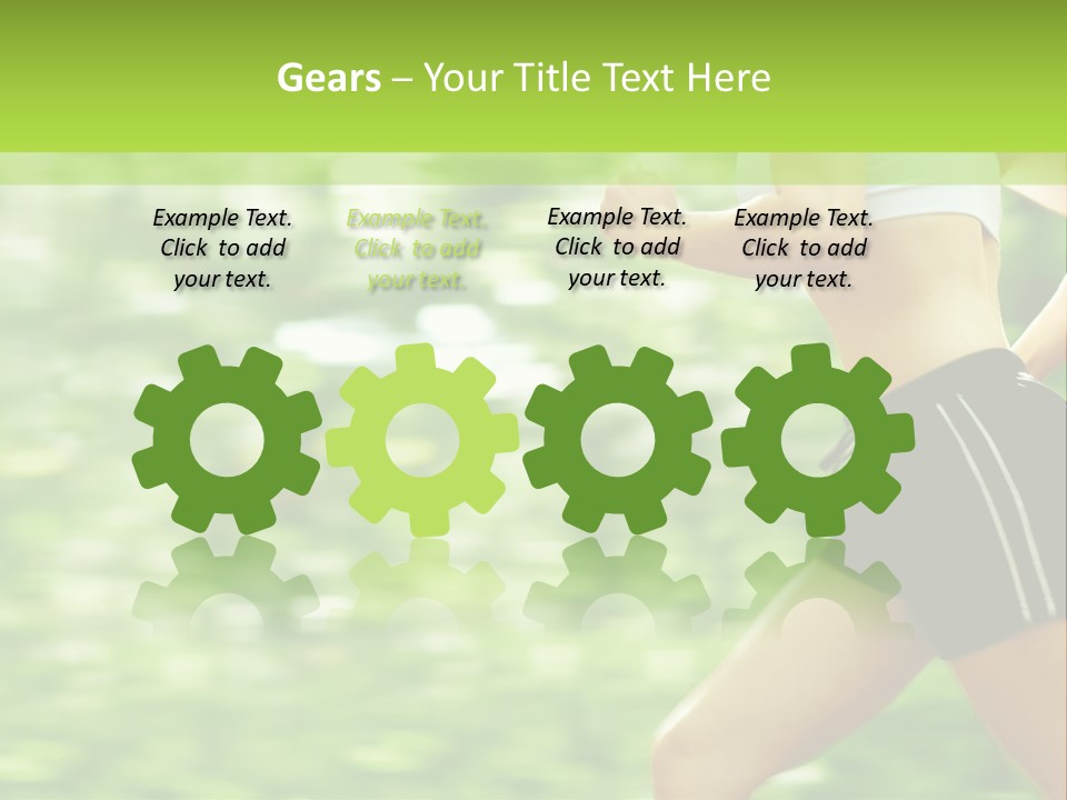 Hot Summer Person PowerPoint Template