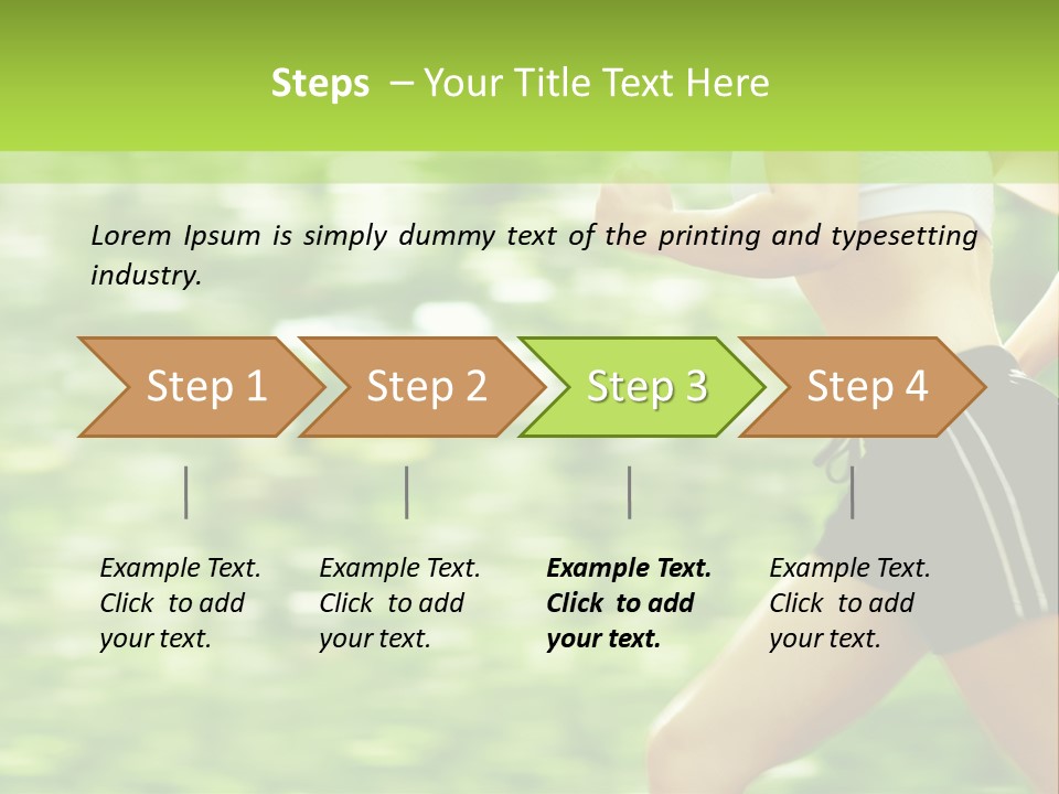 Hot Summer Person PowerPoint Template