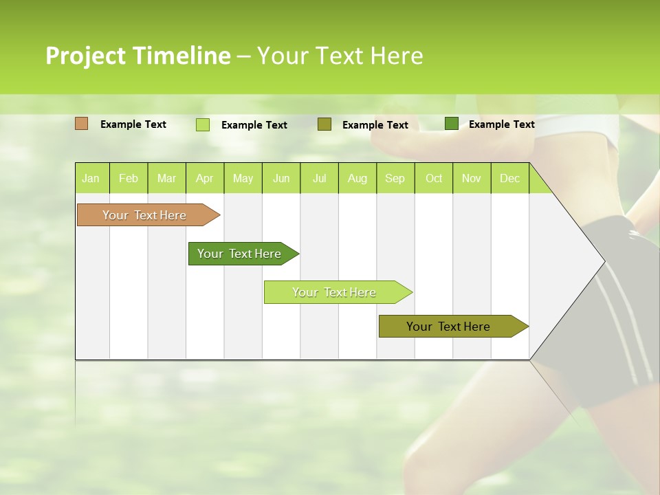 Hot Summer Person PowerPoint Template