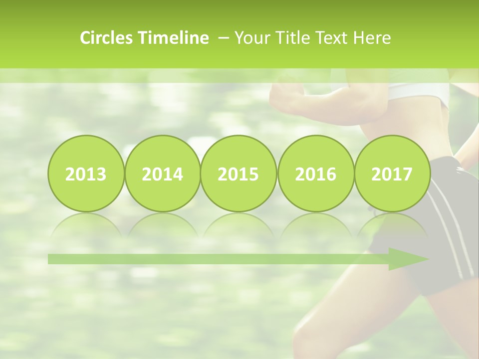 Hot Summer Person PowerPoint Template