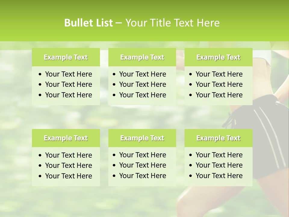 Hot Summer Person PowerPoint Template