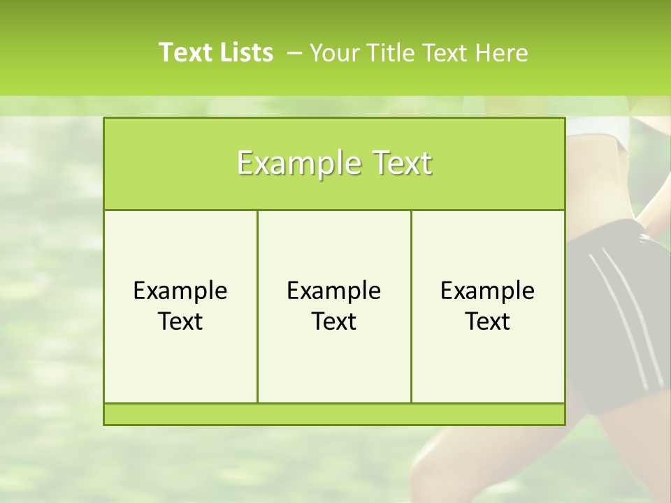 Hot Summer Person PowerPoint Template