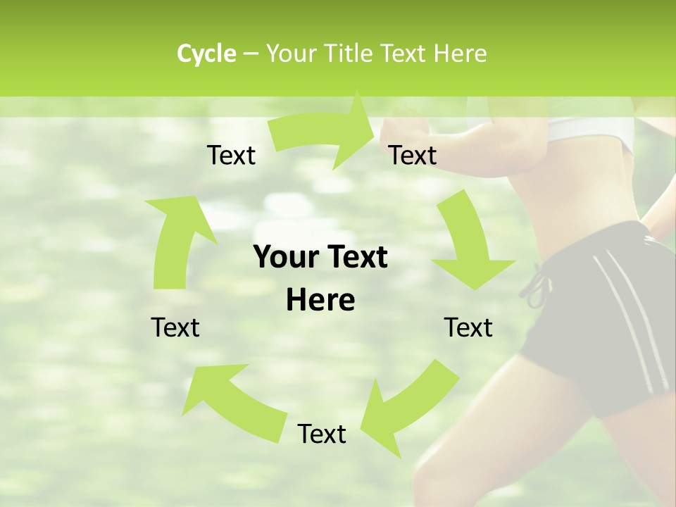 Hot Summer Person PowerPoint Template