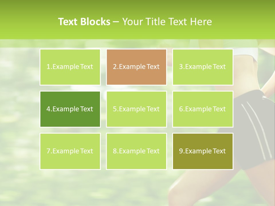 Hot Summer Person PowerPoint Template