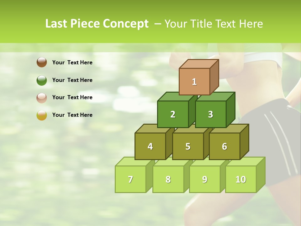 Hot Summer Person PowerPoint Template