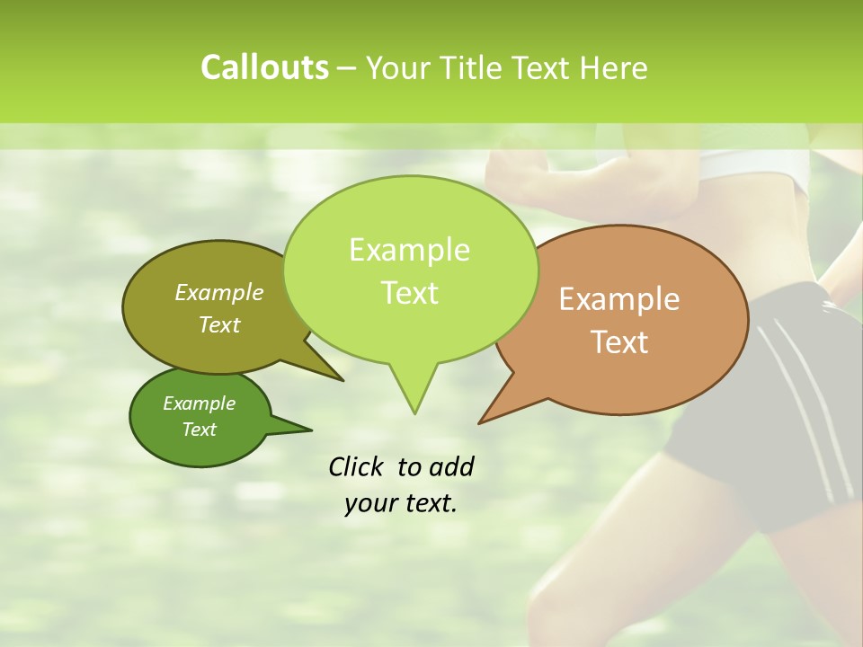 Hot Summer Person PowerPoint Template