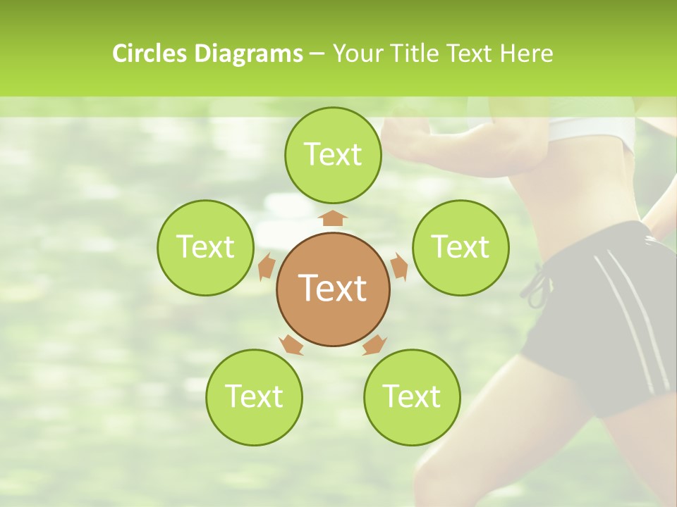 Hot Summer Person PowerPoint Template