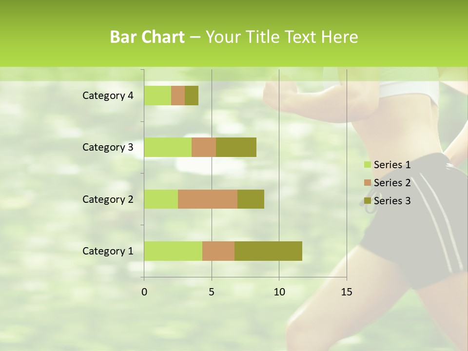 Hot Summer Person PowerPoint Template
