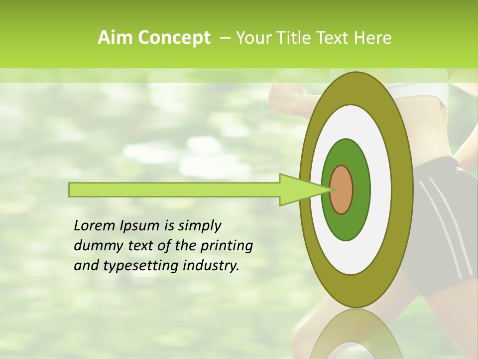 Hot Summer Person PowerPoint Template