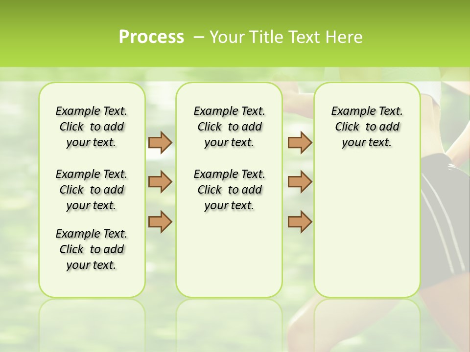 Hot Summer Person PowerPoint Template