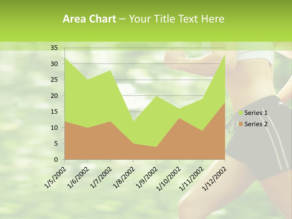 Hot Summer Person PowerPoint Template